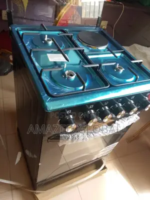 Original Bruhm 1 Electric + 3 Gas Standing Cooker + OVEN