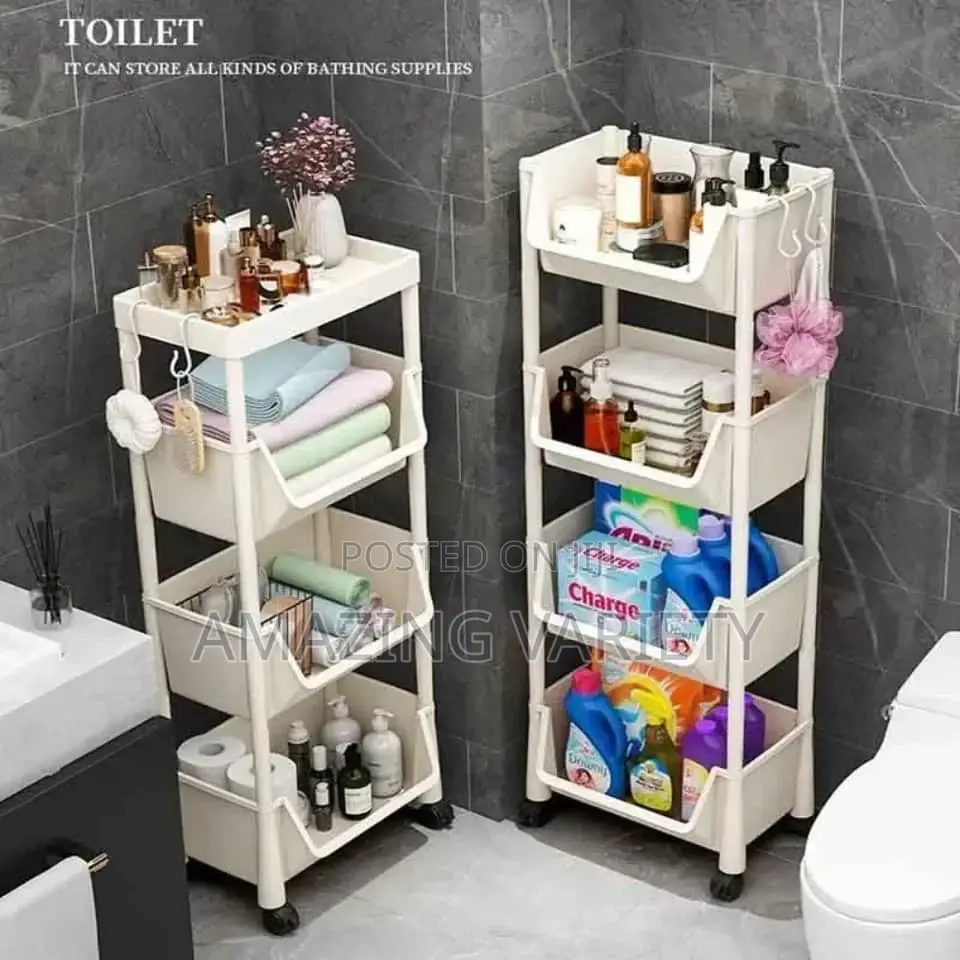 Multi Purpose Trolley Kitchen Room House Rack
