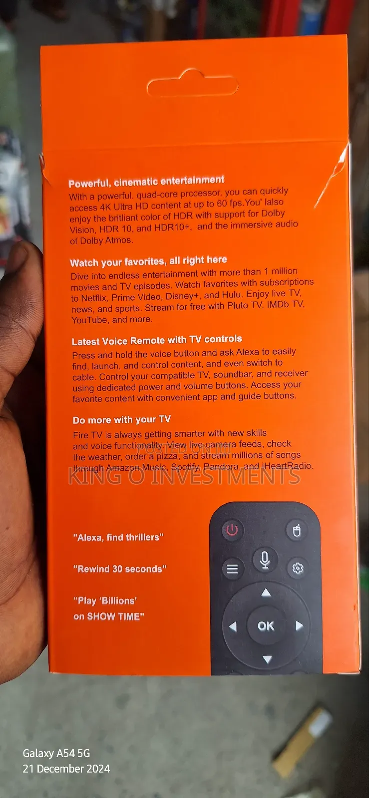 Amazon Tv Stick