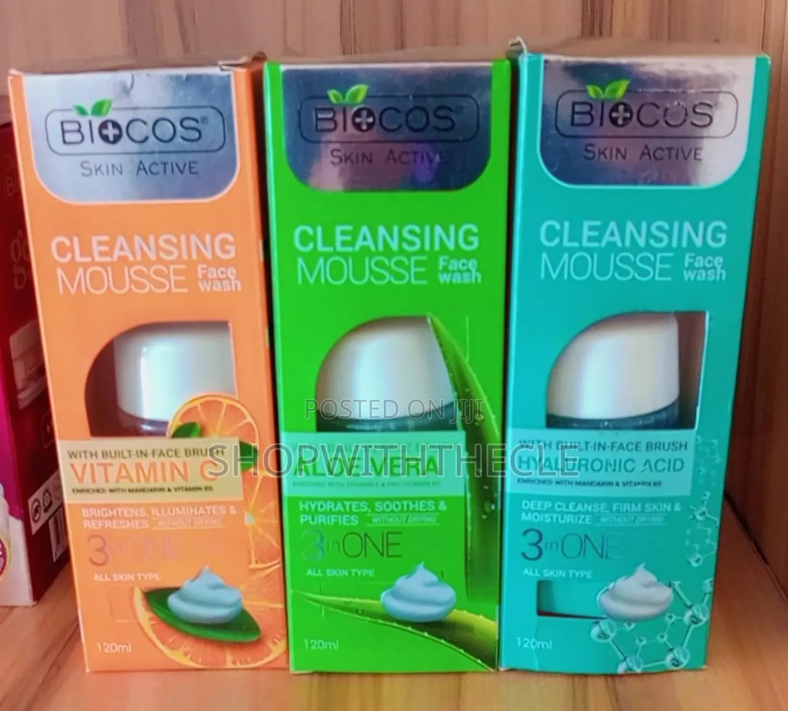 Biocos Face Wash Mousse 120ml