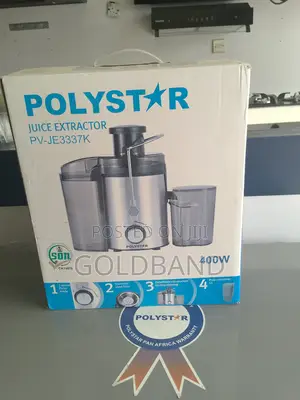 Polystar 68mm Easy Cleaning Juice Extractor Pv-Je3337k