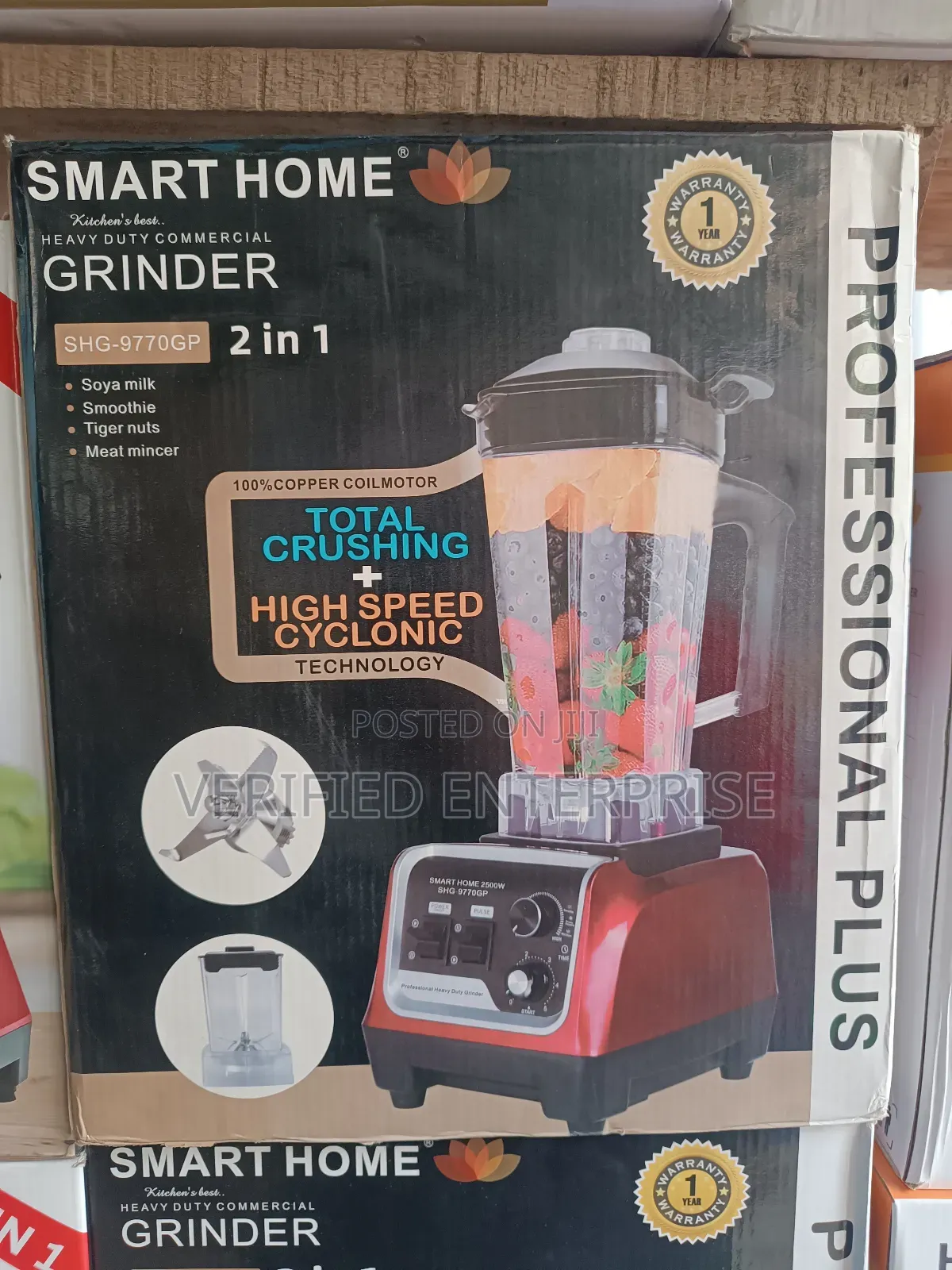 Smart Home Blender - 2500 Watts