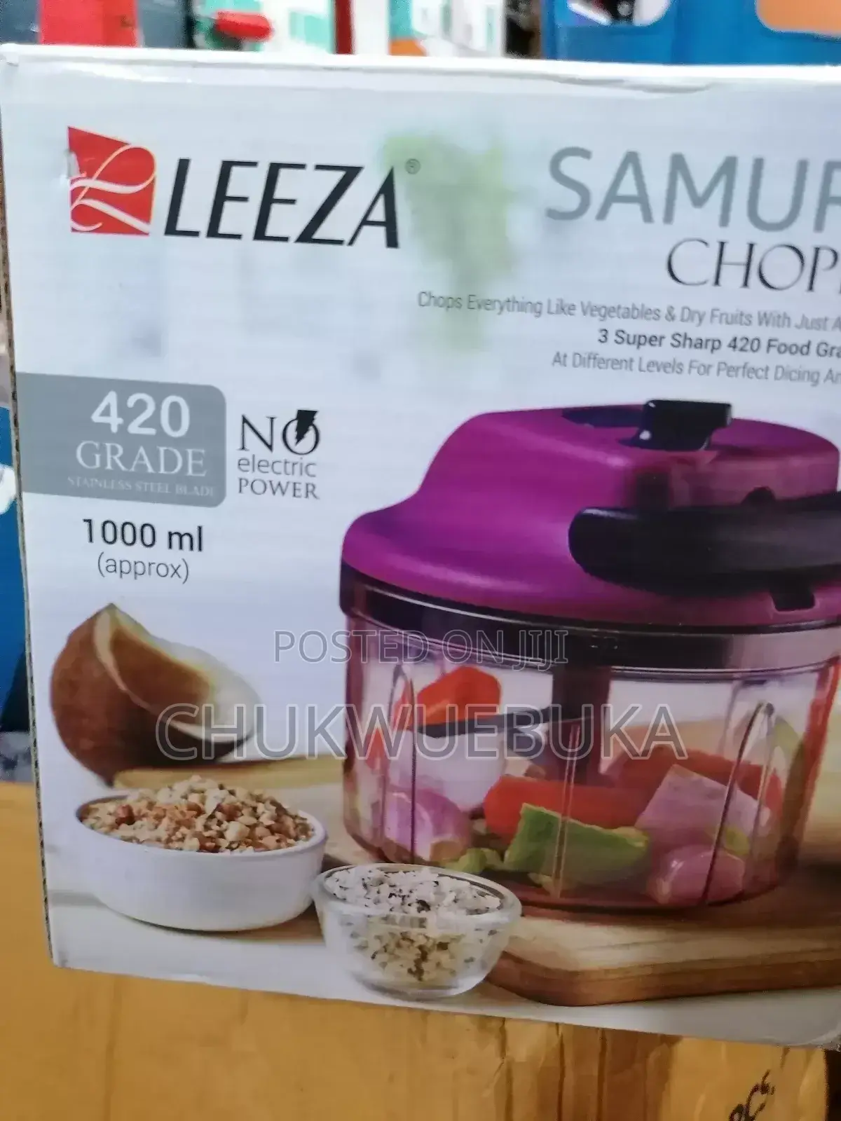 Lezza Spin Cutter and Beans Grinder