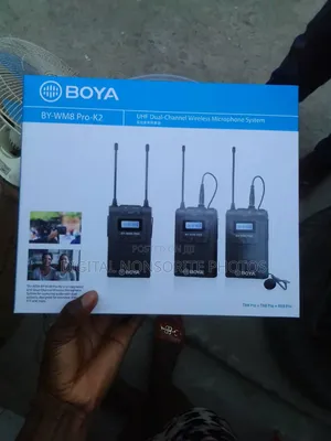 BOYA BY-WM8 Pro Wireless Microphone System