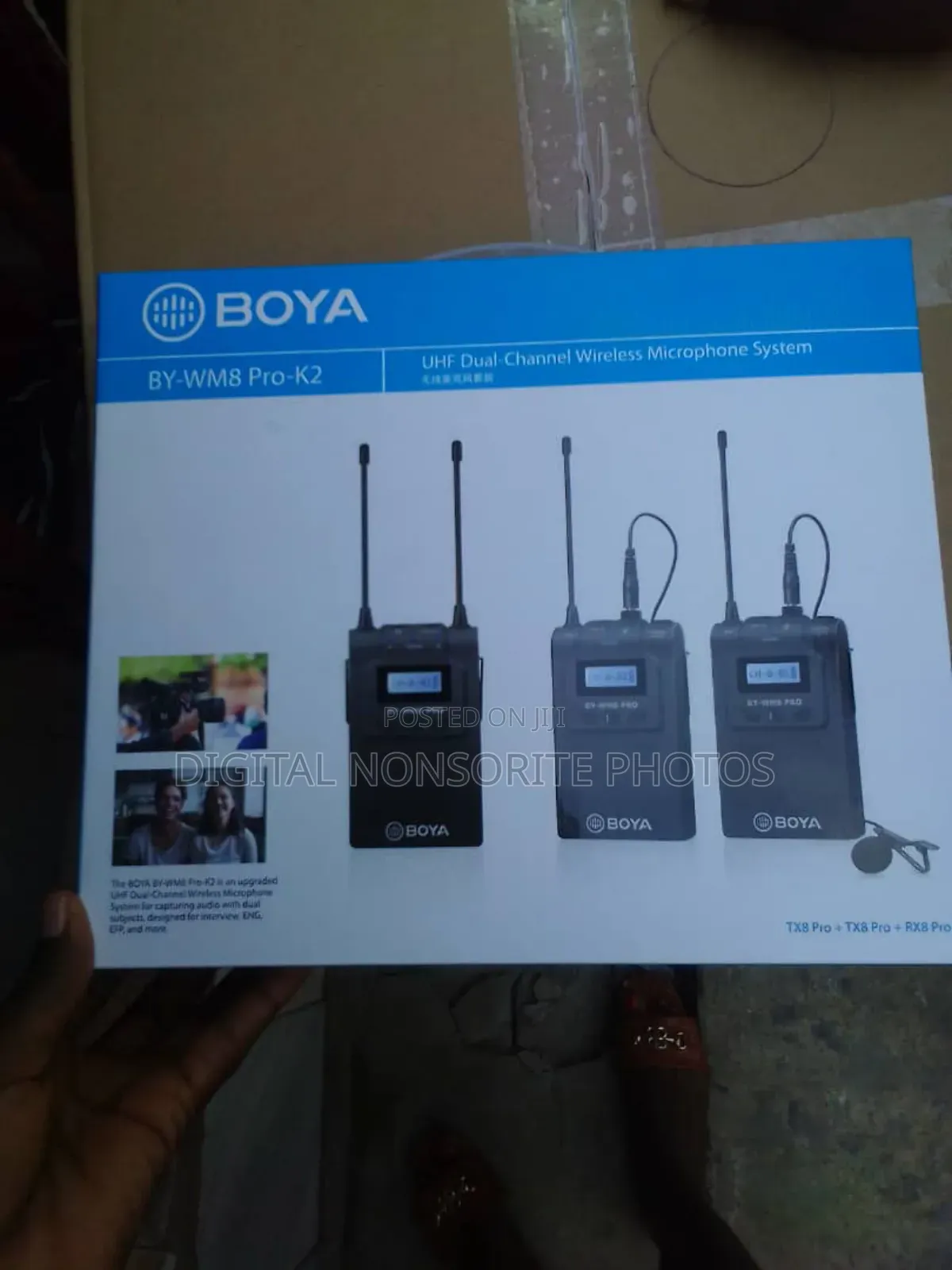 BOYA BY-WM8 Pro Wireless Microphone System