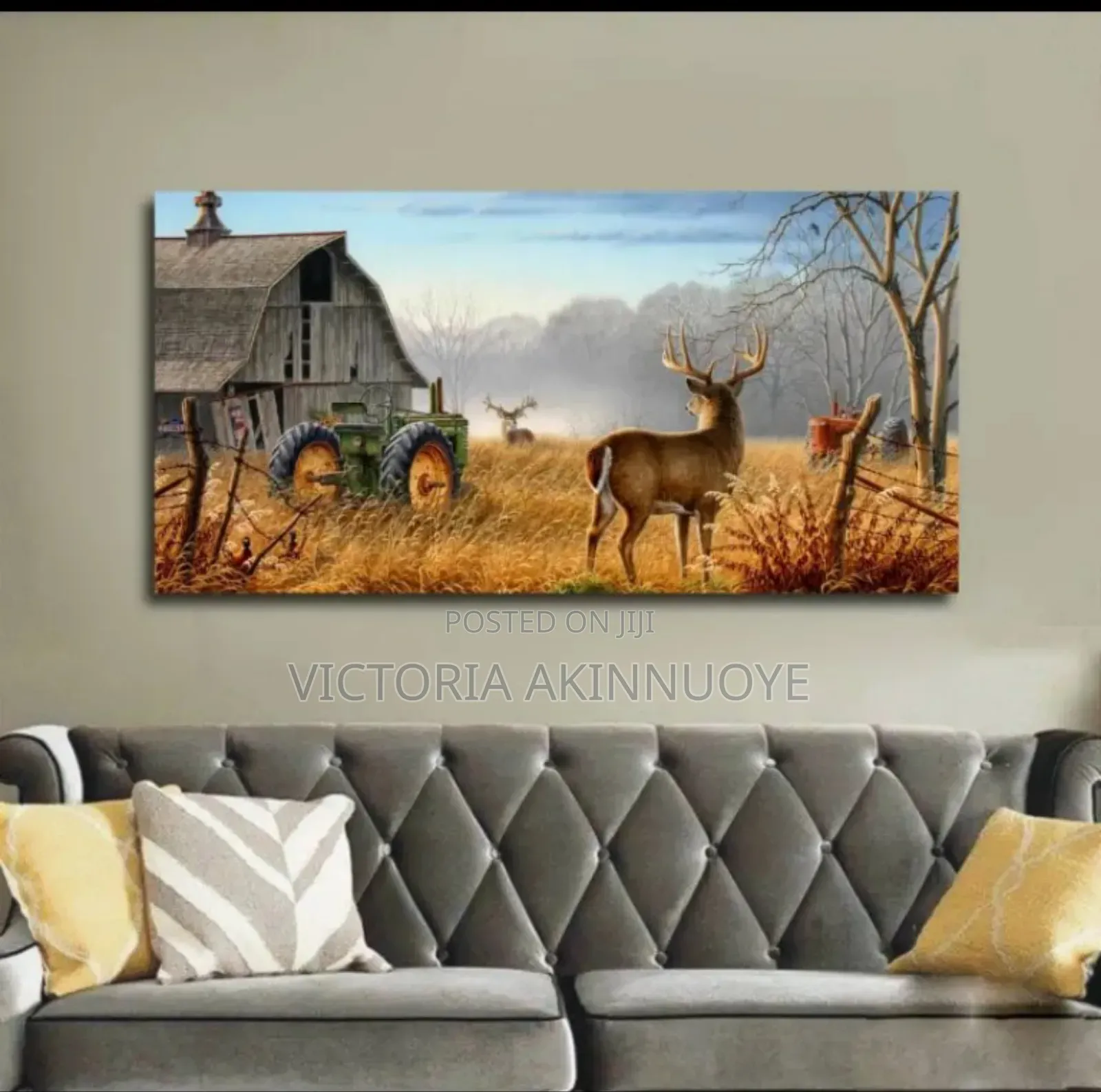 Canvas Decorative Wall Frame 011