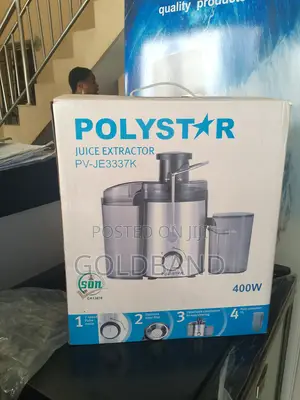 Polystar 68mm Press-Lit Juice Extractor Pv-Je3337k