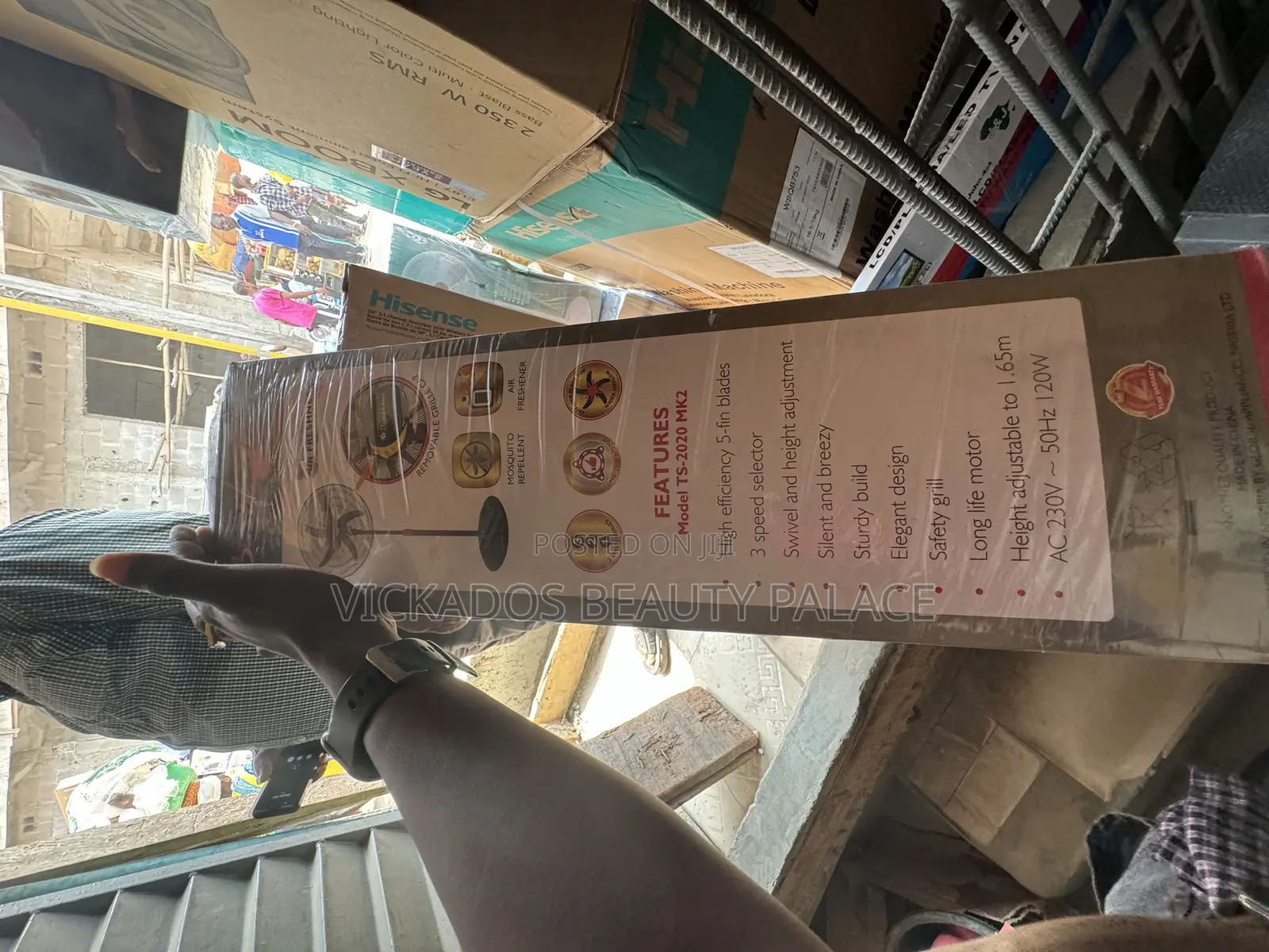 Binatone Rechargerable Fan
