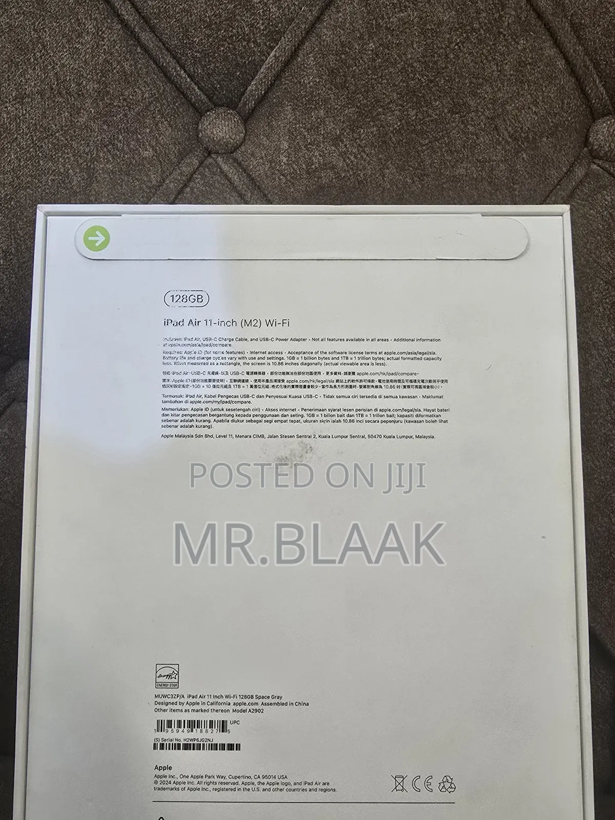 Apple iPad Air 11 (2024) 128 GB