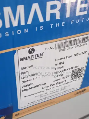 Smarten 1250va/12v Led Battery