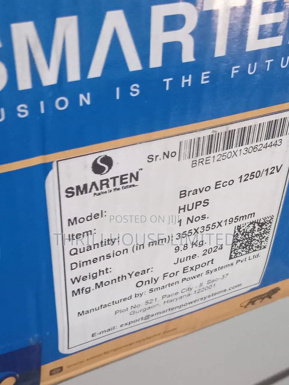 Smarten 1250va/12v Led Battery