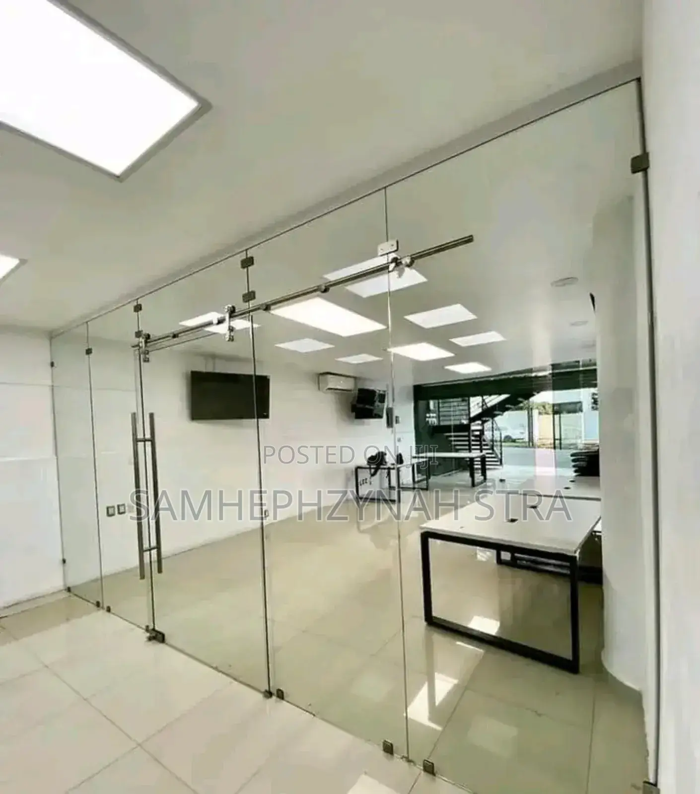 Glass/Stainless Door