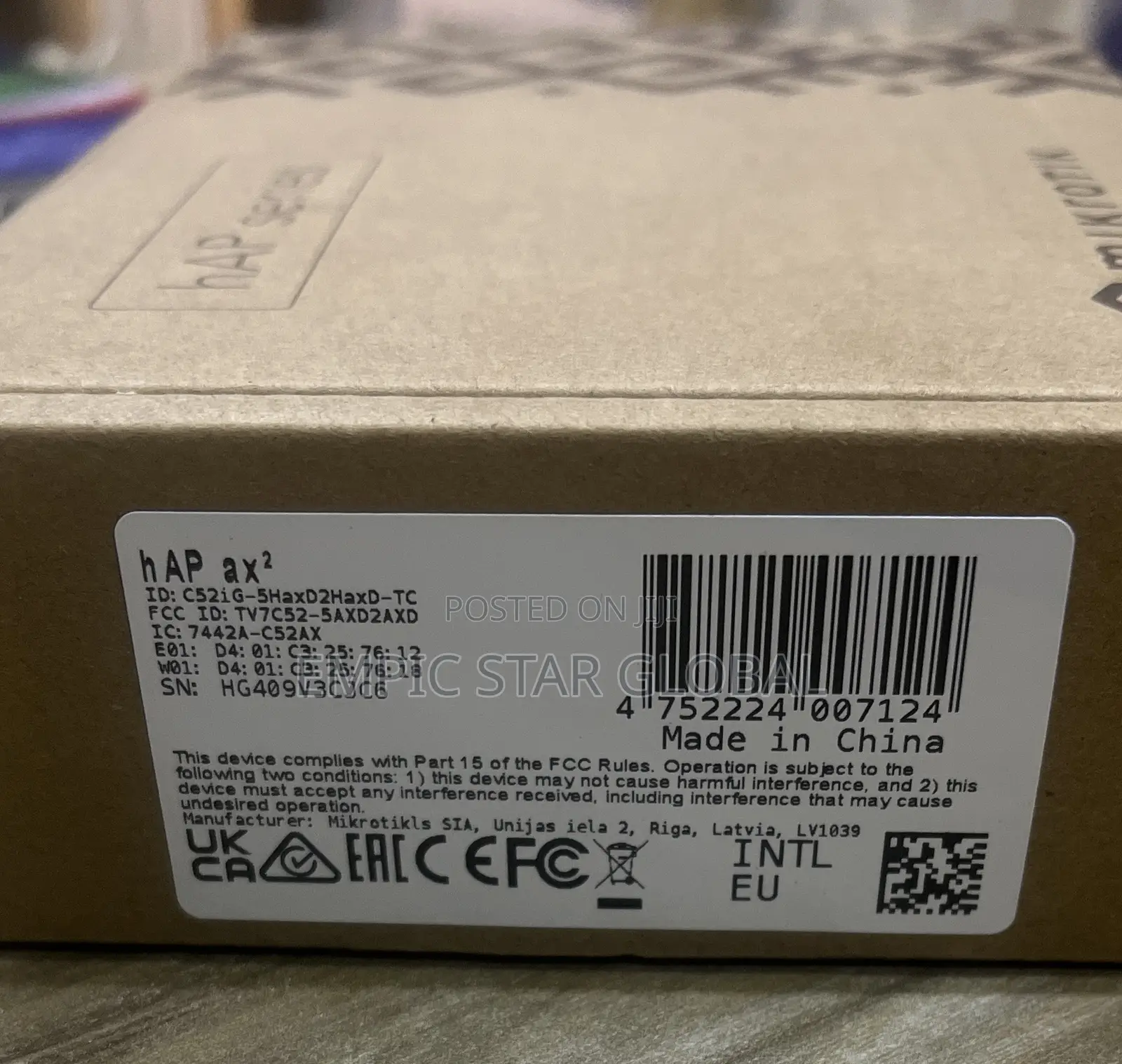 Mikrotik Hap AX2