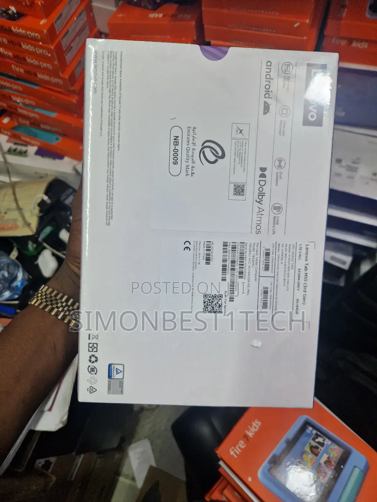 New Lenovo Tab M10 HD Gen 2 64 GB Gray