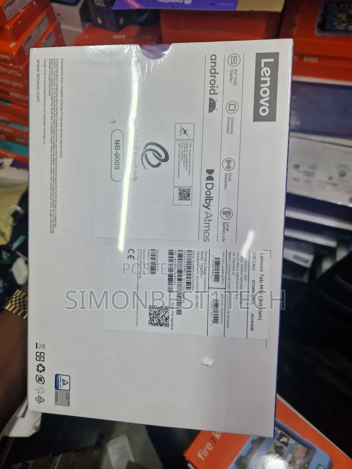New Lenovo Tab M10 HD Gen 2 64 GB Gray