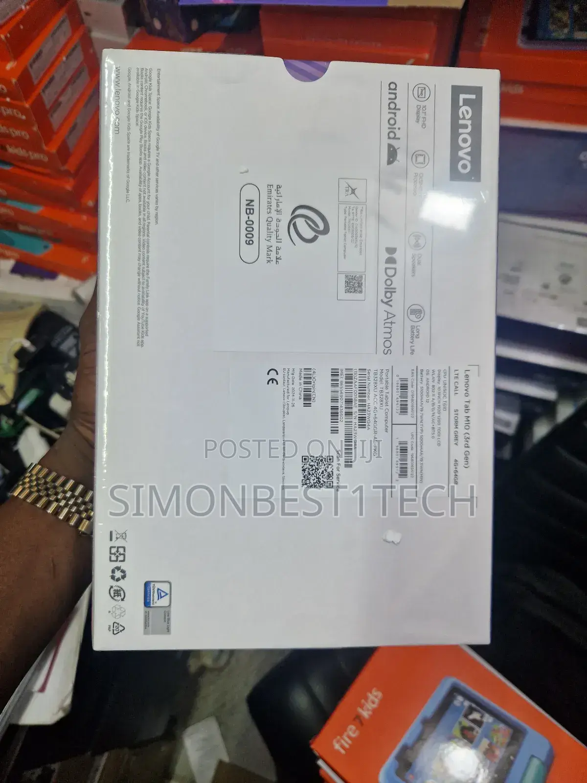 New Lenovo Tab M10 HD Gen 2 64 GB Gray