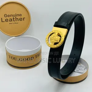 High Quality Luxury Men's Belts Versace Available