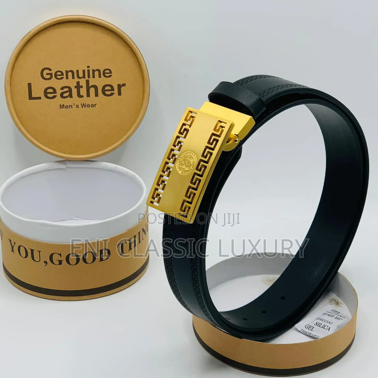 High Quality Luxury Men's Belts Versace Available