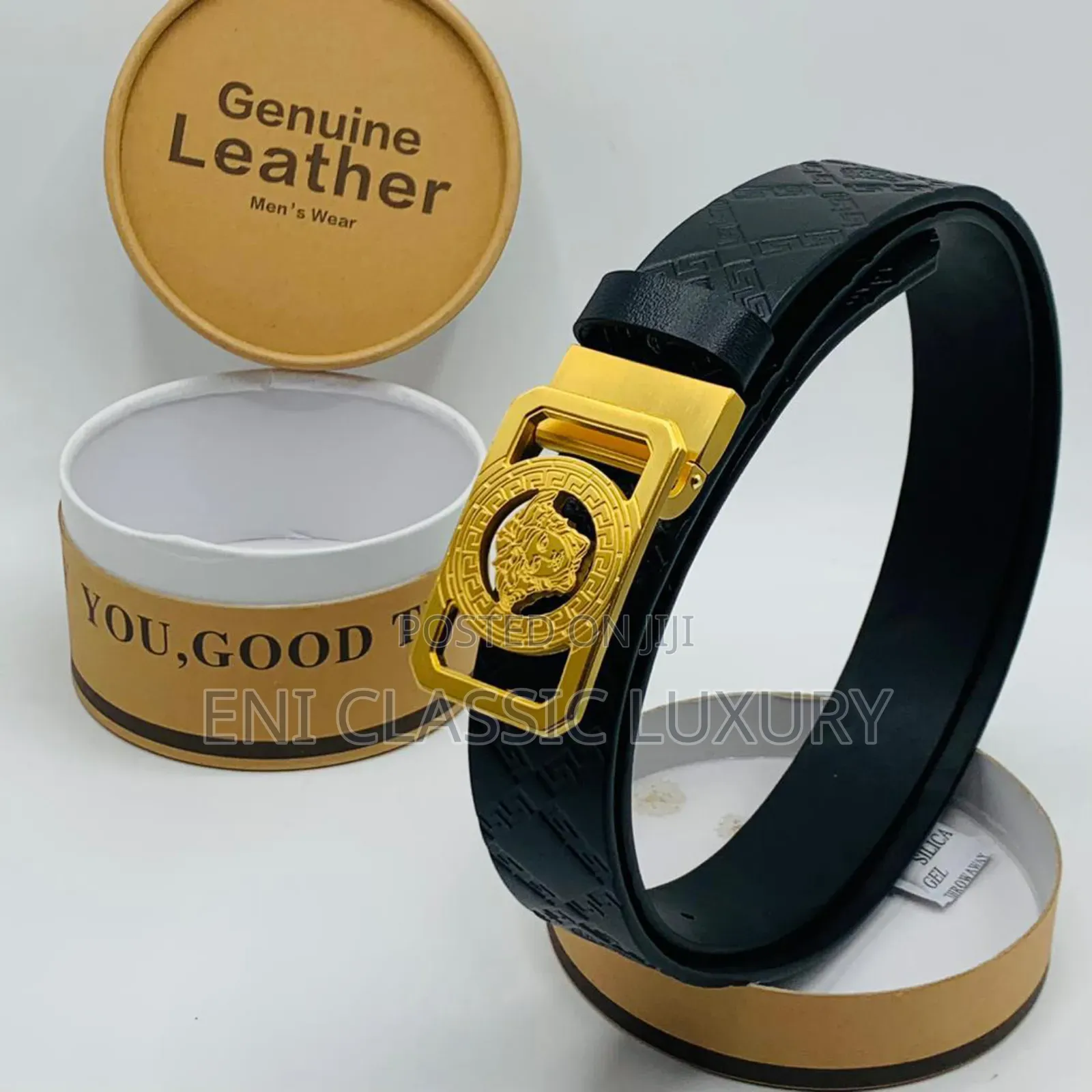 High Quality Luxury Men's Belts Versace Available