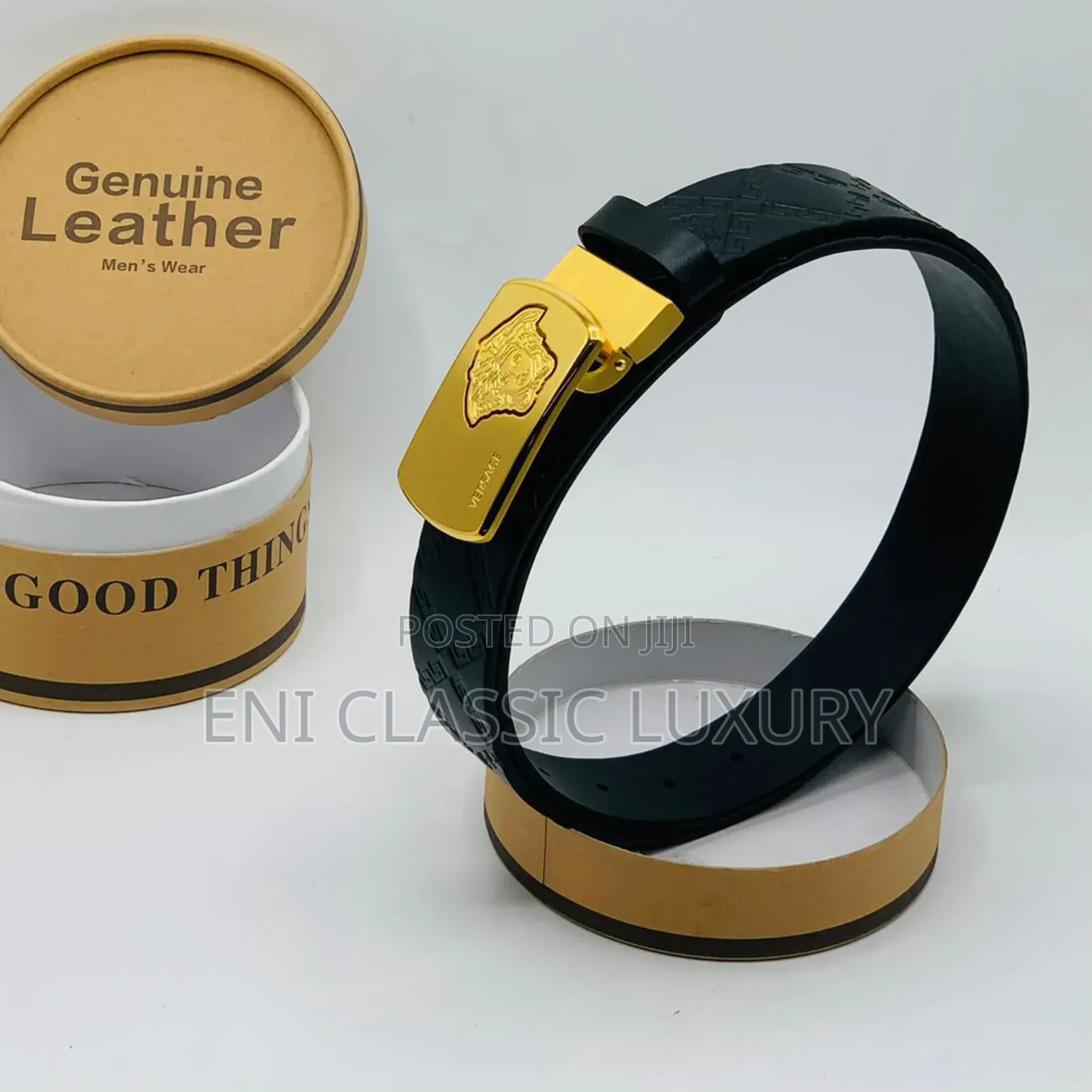 High Quality Luxury Men's Belts Versace Available