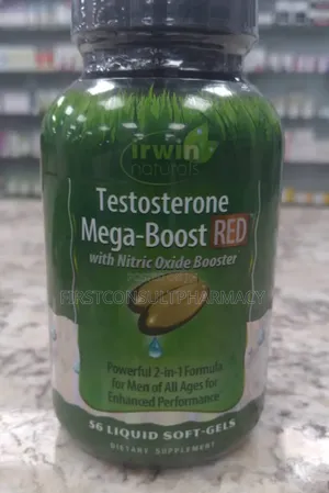 Photo - Irwin Natural Testosterone Mega Boost X 56