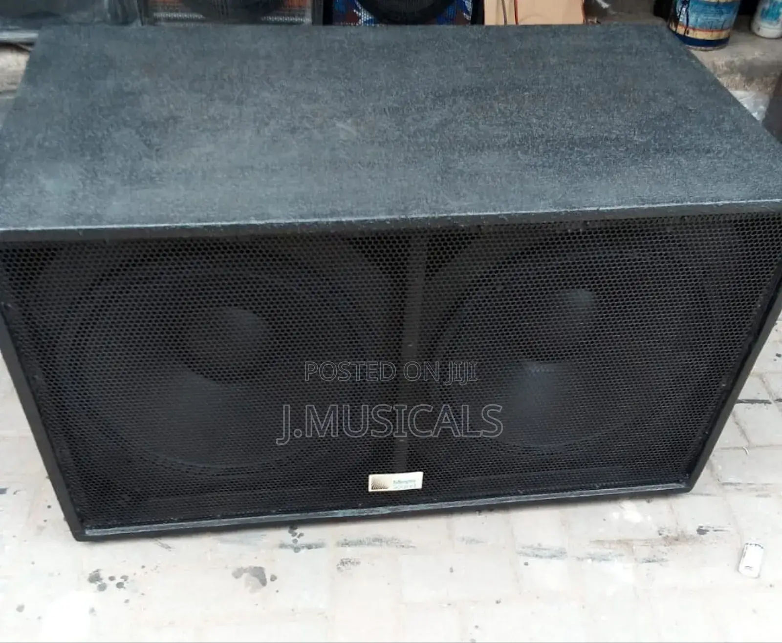 Double Subwoofer Speakers (Pair/2pcs)