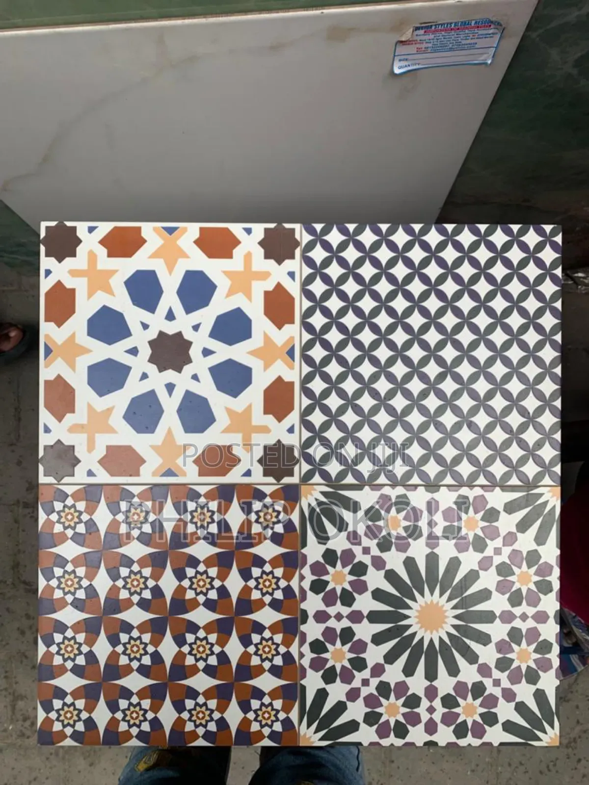 Porcelain Spanish Floor Tiles