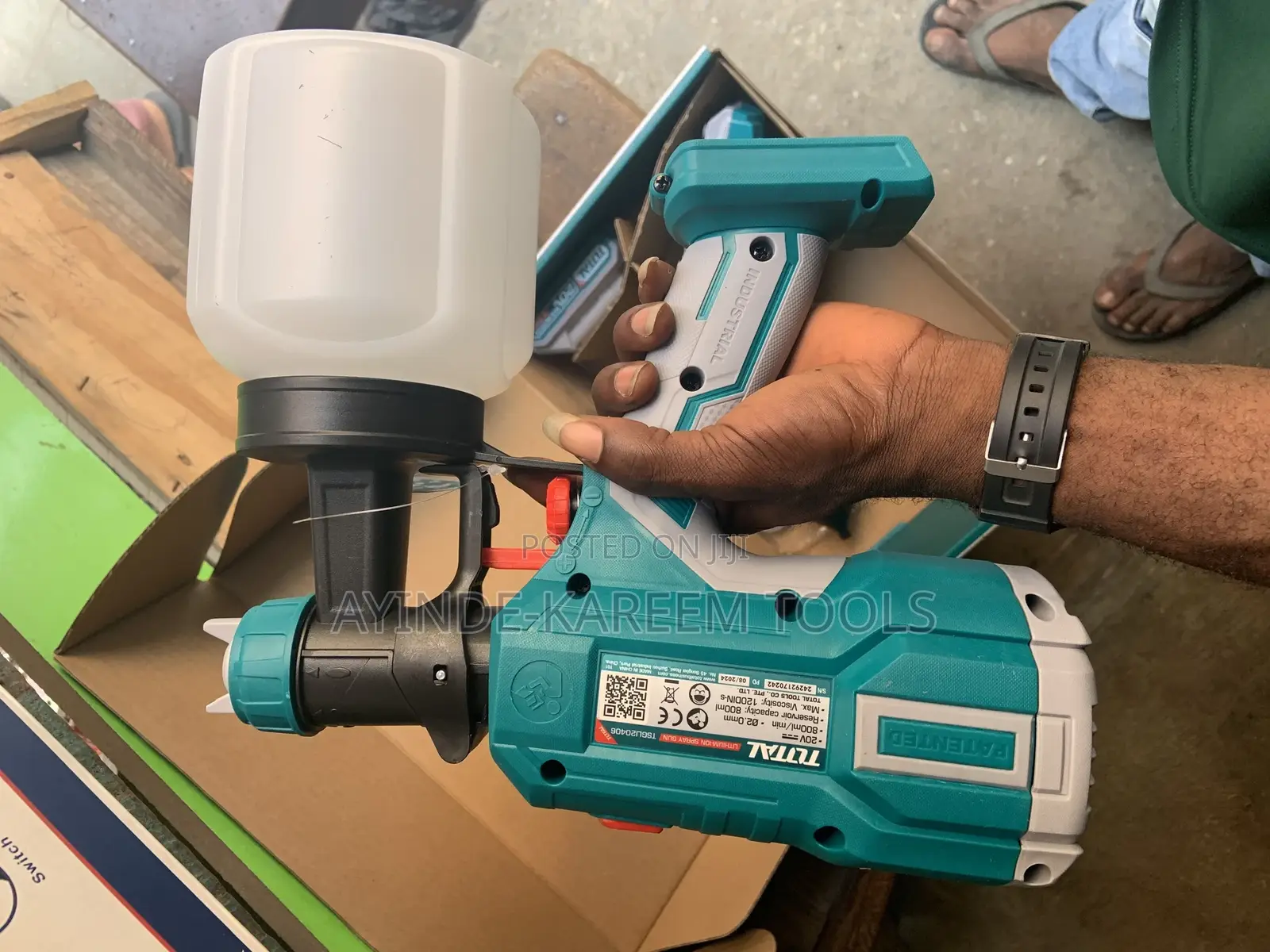 Lithium Cordless Spray Gun (P20s)