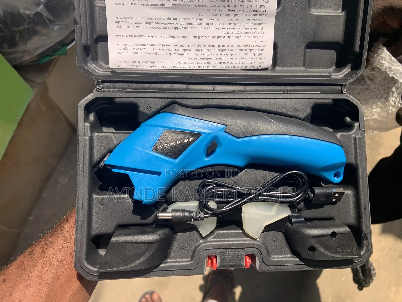 Electric Scissors Rechargeable