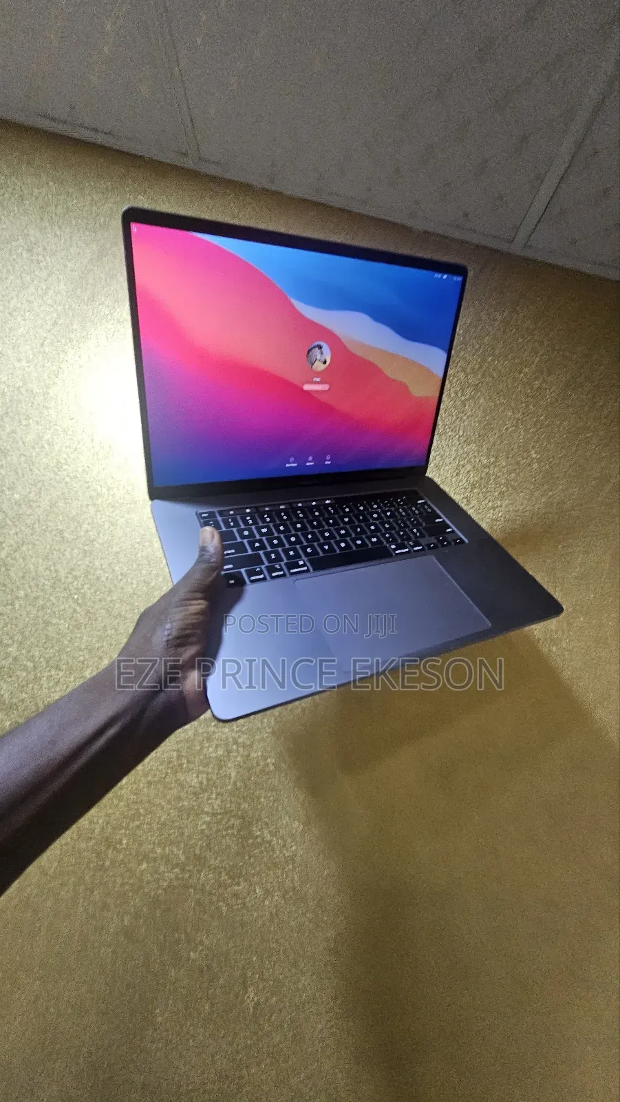 Laptop Apple MacBook Pro 2019 16GB Intel Core I7 SSD 500GB