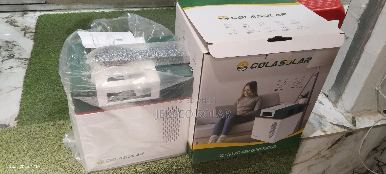 Colasolar 2kw Lithium Battery Solar Generator 1000watts