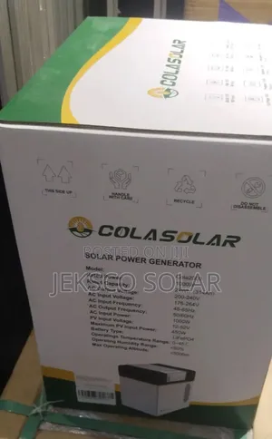 Colasolar 2kw Lithium Battery Solar Generator 1000watts