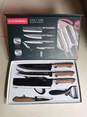 Set of Unique Sharp Knives