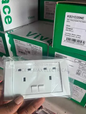 13amps Double Socket Schneider