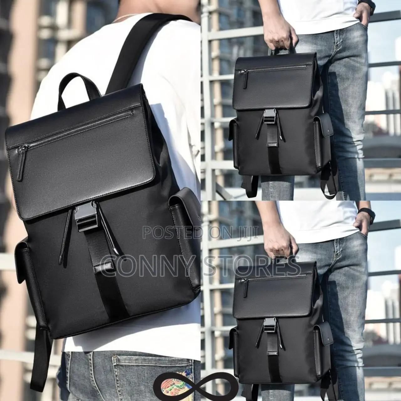 High Quality Splash Proof Plain Back Packs