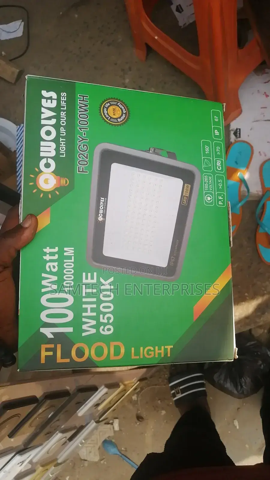 100 Watt Flood Light
