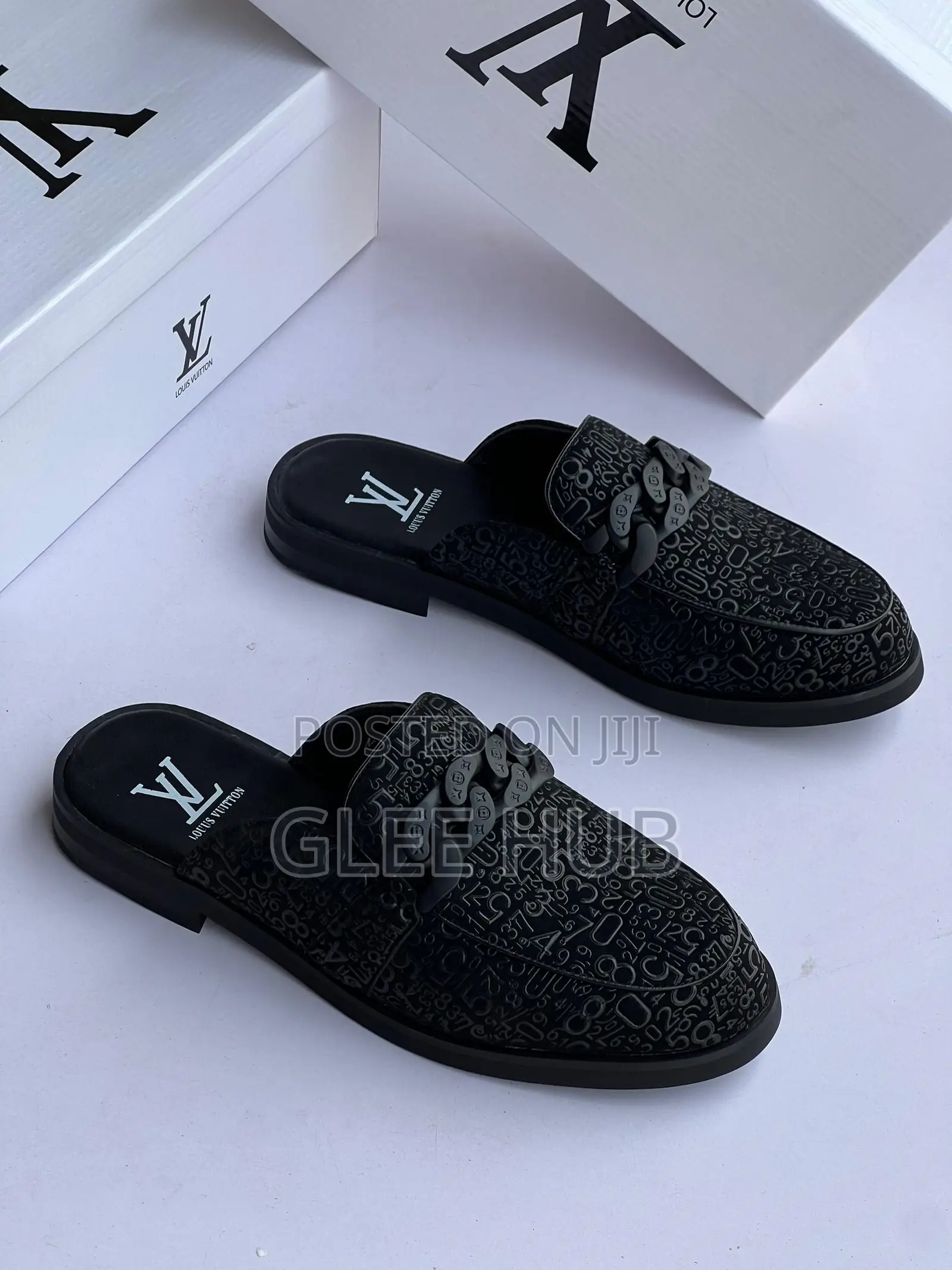 Louis Vuitton Patterned Half Shoes