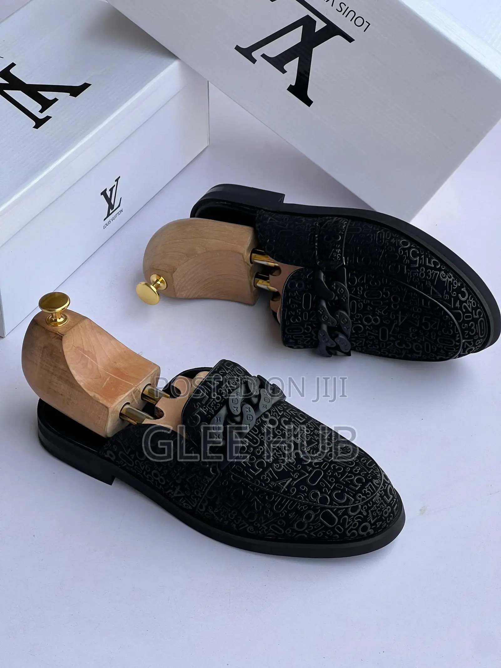 Louis Vuitton Patterned Half Shoes
