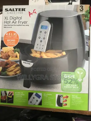 Salter Xl Hot Non-stick Basket, Light Touch Digital Display