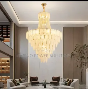 French Feather Style Chandelier