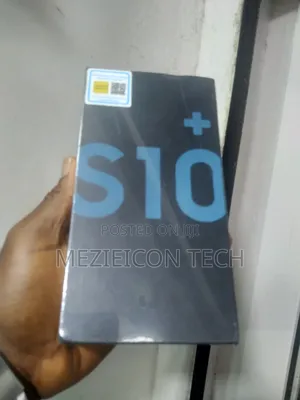 New Samsung Galaxy S10 Plus 128 GB Blue