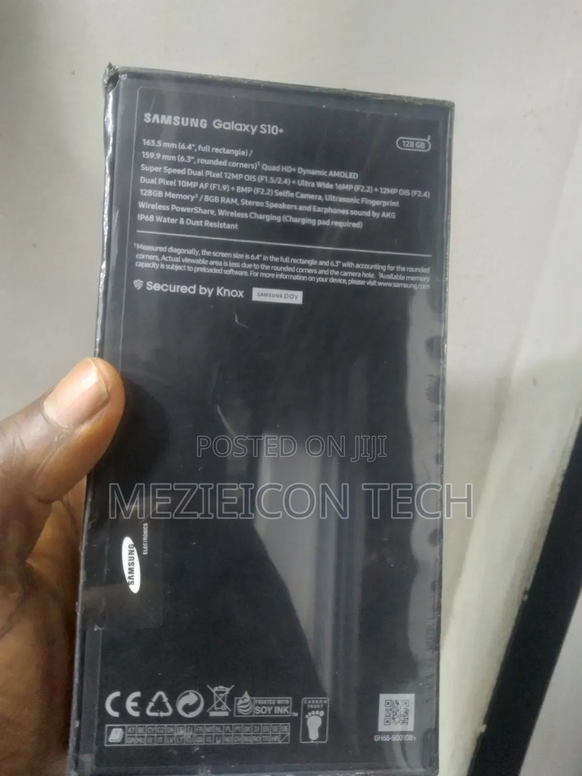New Samsung Galaxy S10 Plus 128 GB Blue