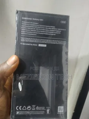 New Samsung Galaxy S10 Plus 128 GB Blue