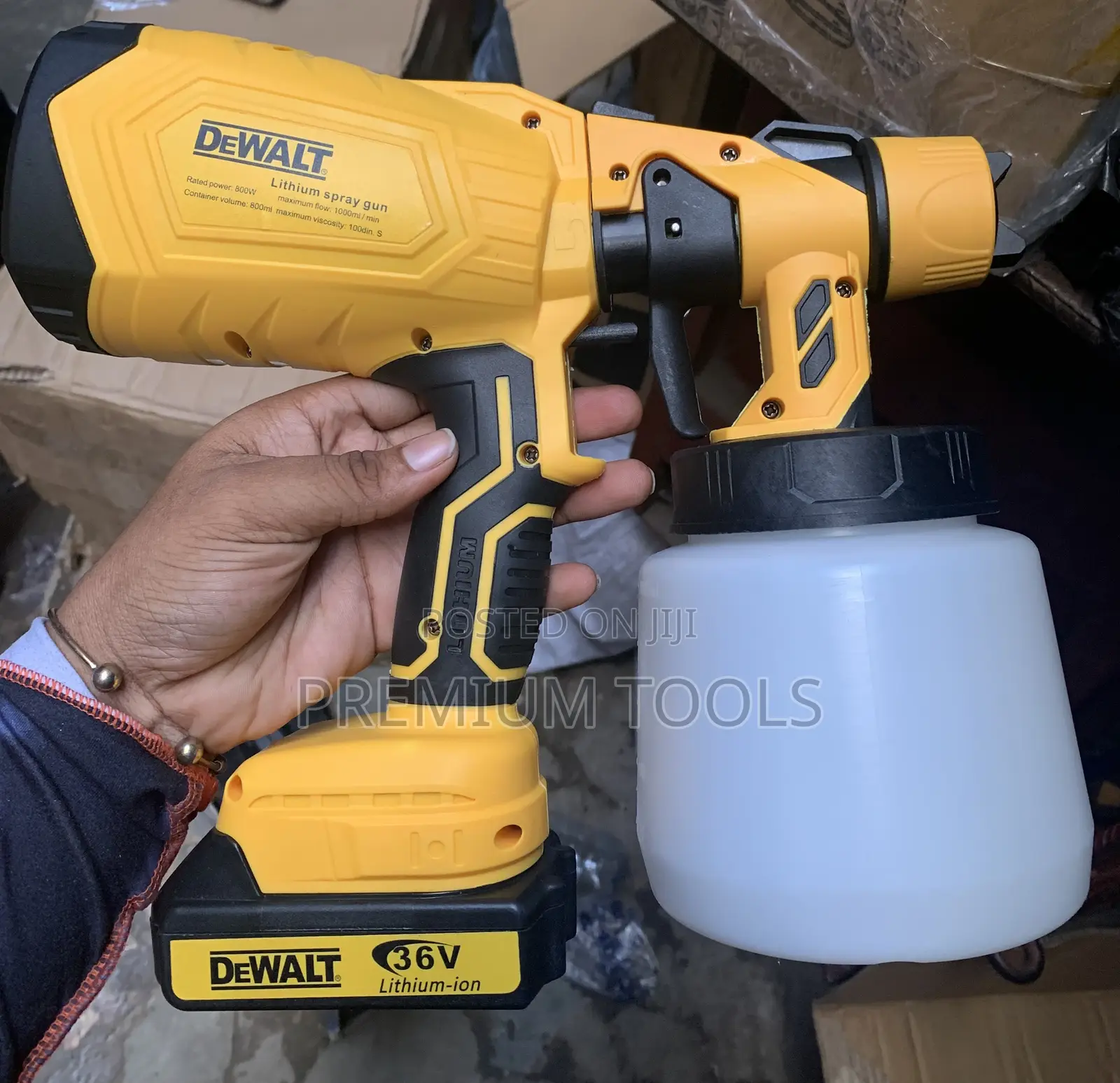 Dewalt Cordless Spray Gun