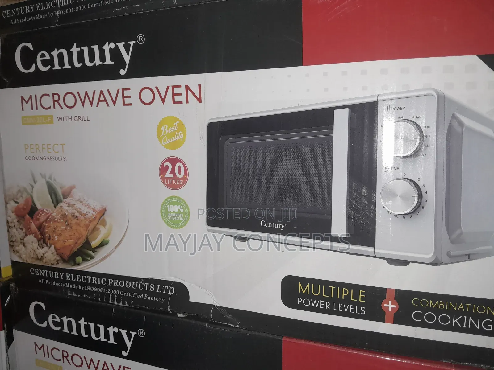 Century 20 Litres Microwave Oven Grill and Defrost Function