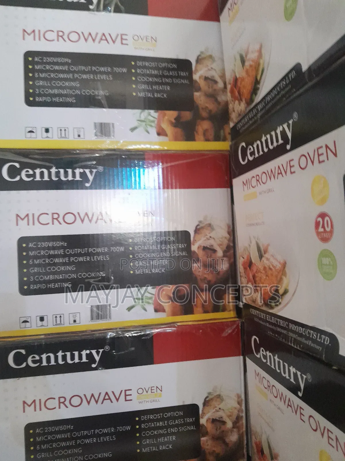 Century 20 Litres Microwave Oven Grill and Defrost Function