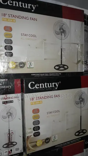 Century 18" Standing Fan - Pure Copper Coil