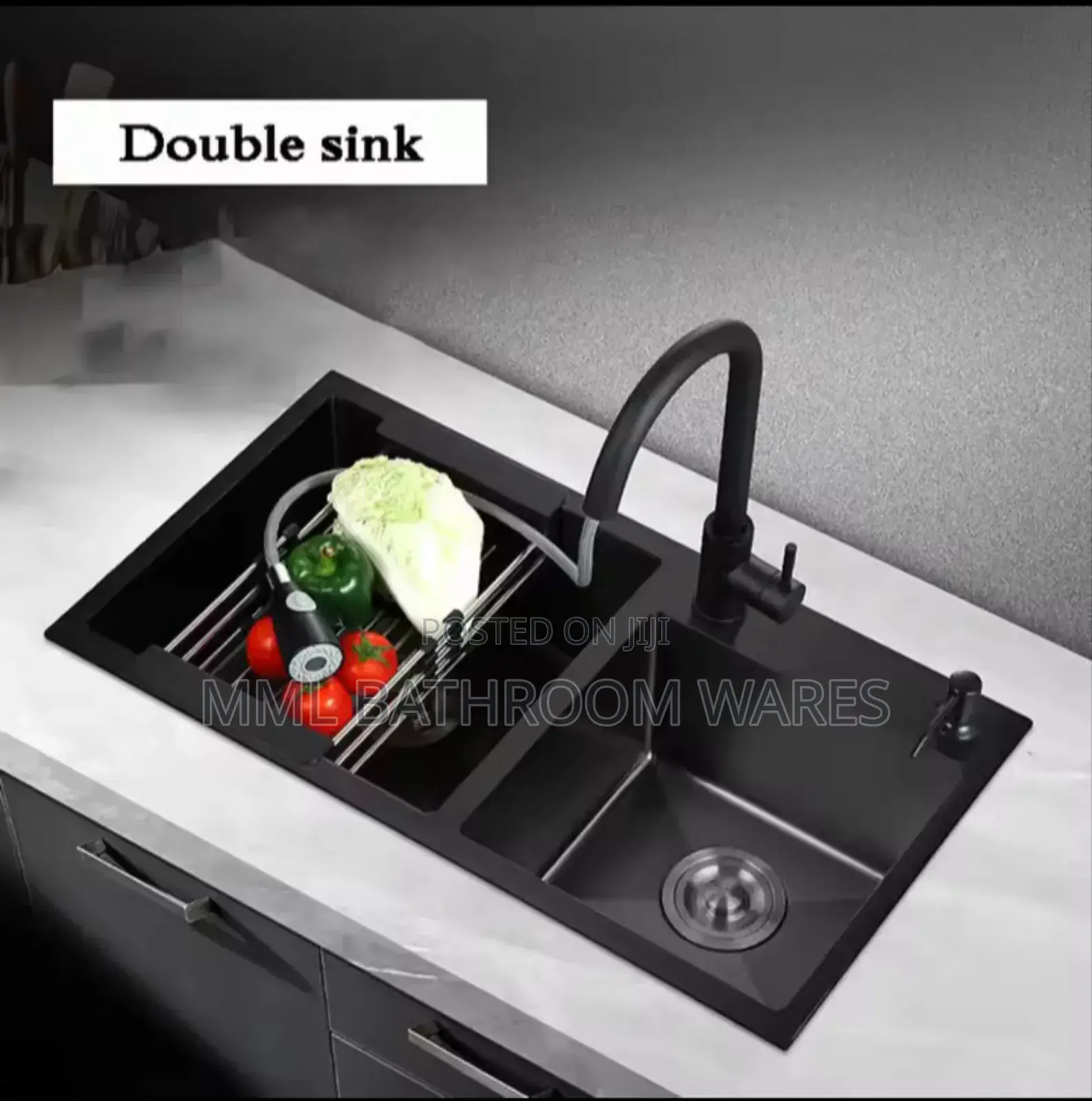 Black Kitchen Sinks With Pullout Sink Mixer