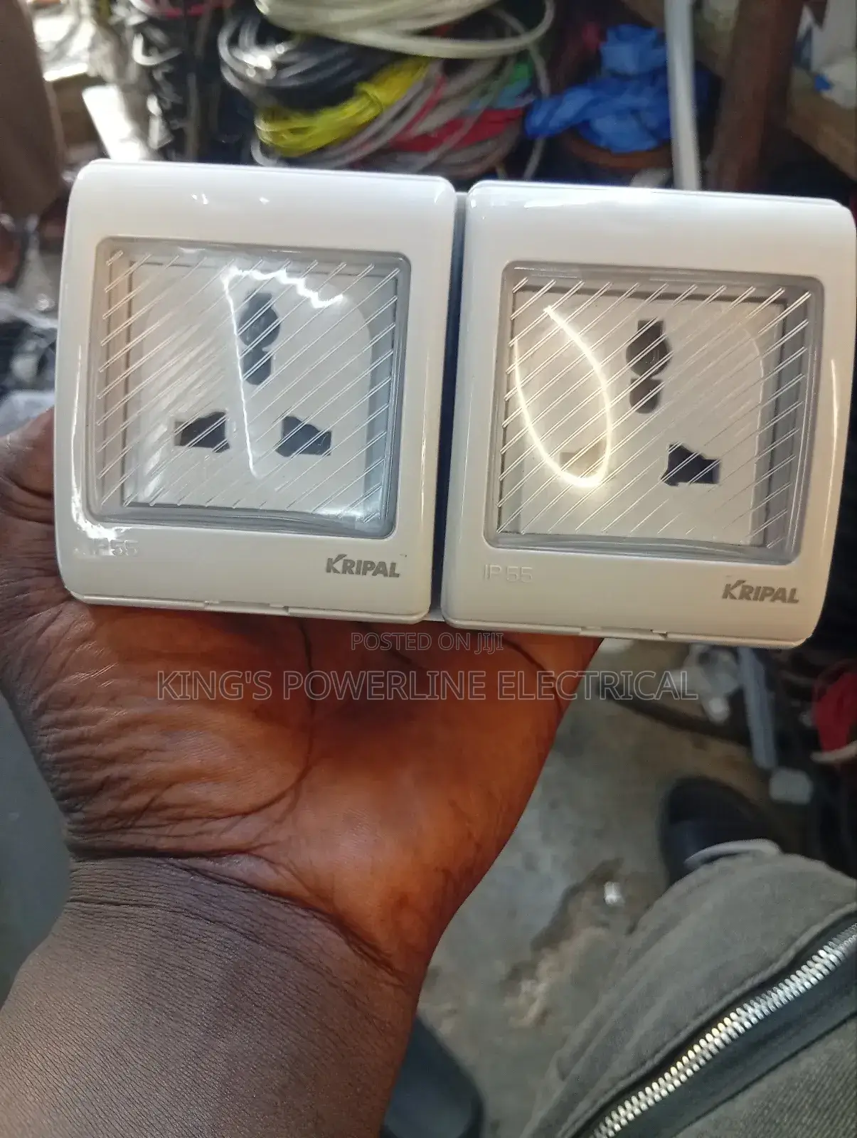 Waterproof Double Socket
