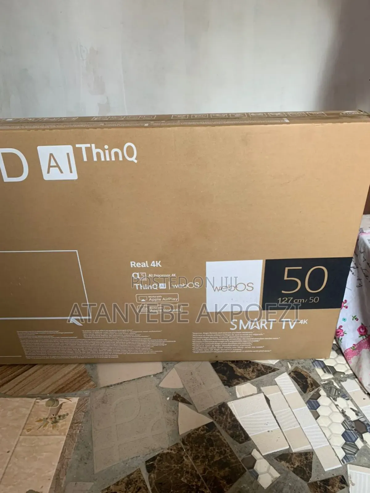 Lg Smart Tv 50 Inches (Android Tv)